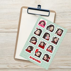 Emote Sticker sheet 2