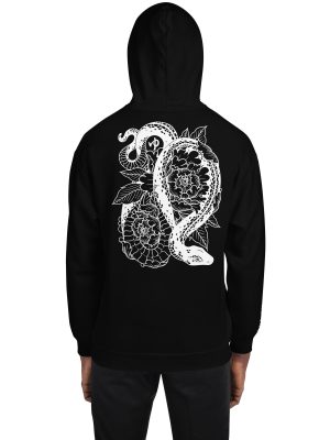White Snake Hoodie